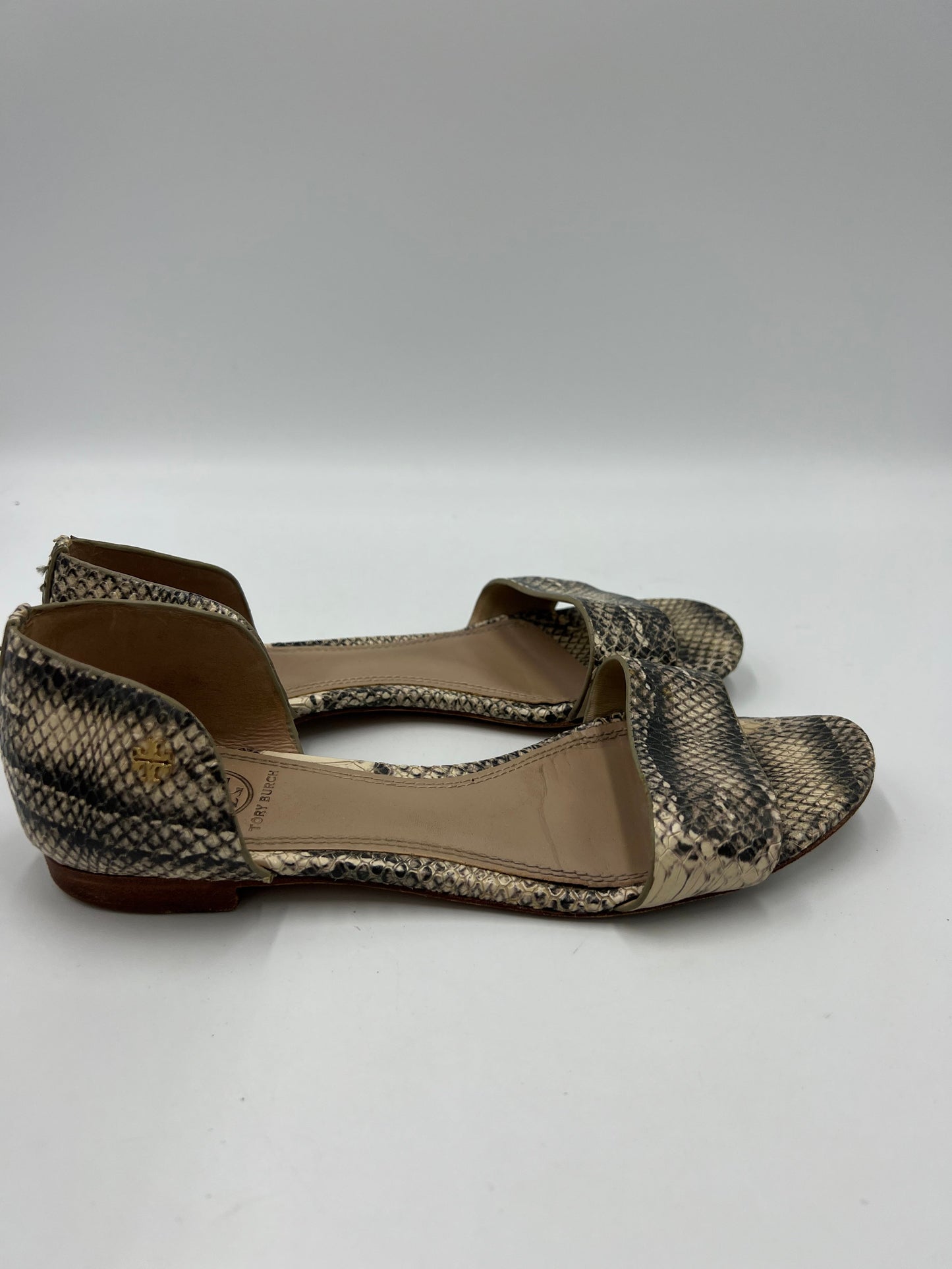 Shoes Designer By Tory Burch In Snakeskin Print, Size: 7.5