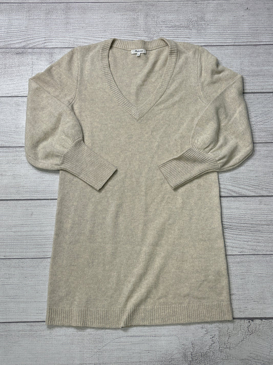 Dress Sweater By Madewell In Cream, Size: M