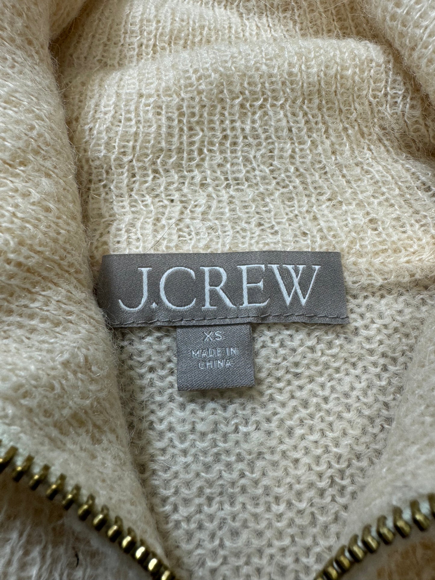 Sweater By J. Crew In Blue & White, Size: Xs