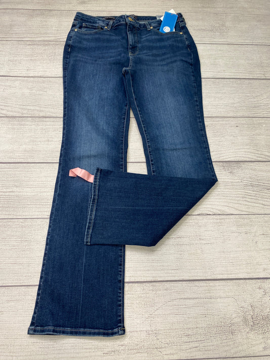 Jeans Designer By Not Your Daughters Jeans In Blue Denim, Size: 12