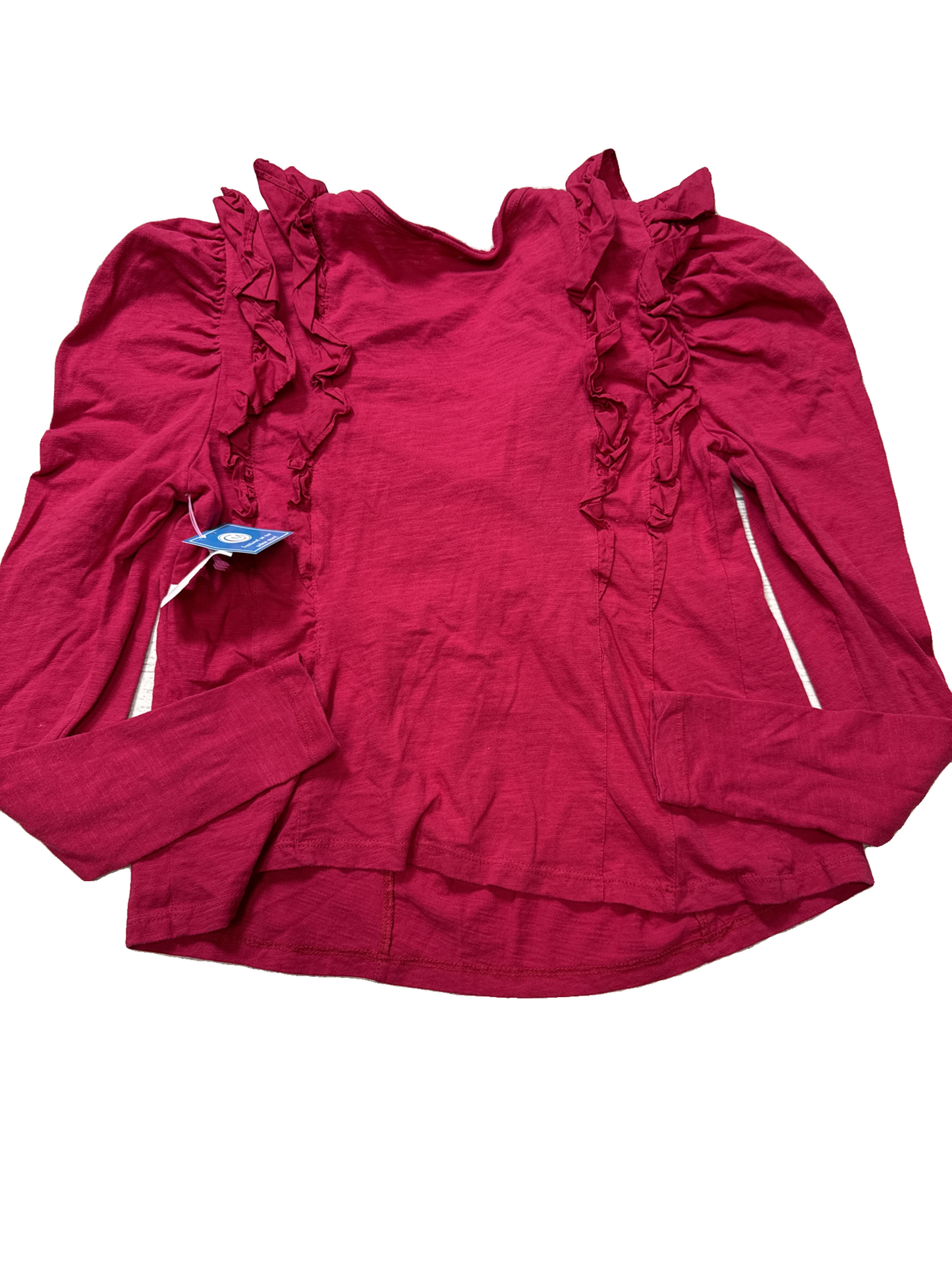 Top Long Sleeve By Anthropologie In Pink, Size: Xs