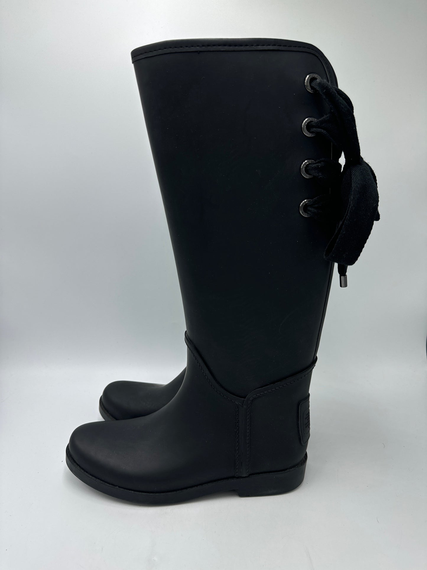 Boots Designer By Coach In Black, Size: 7