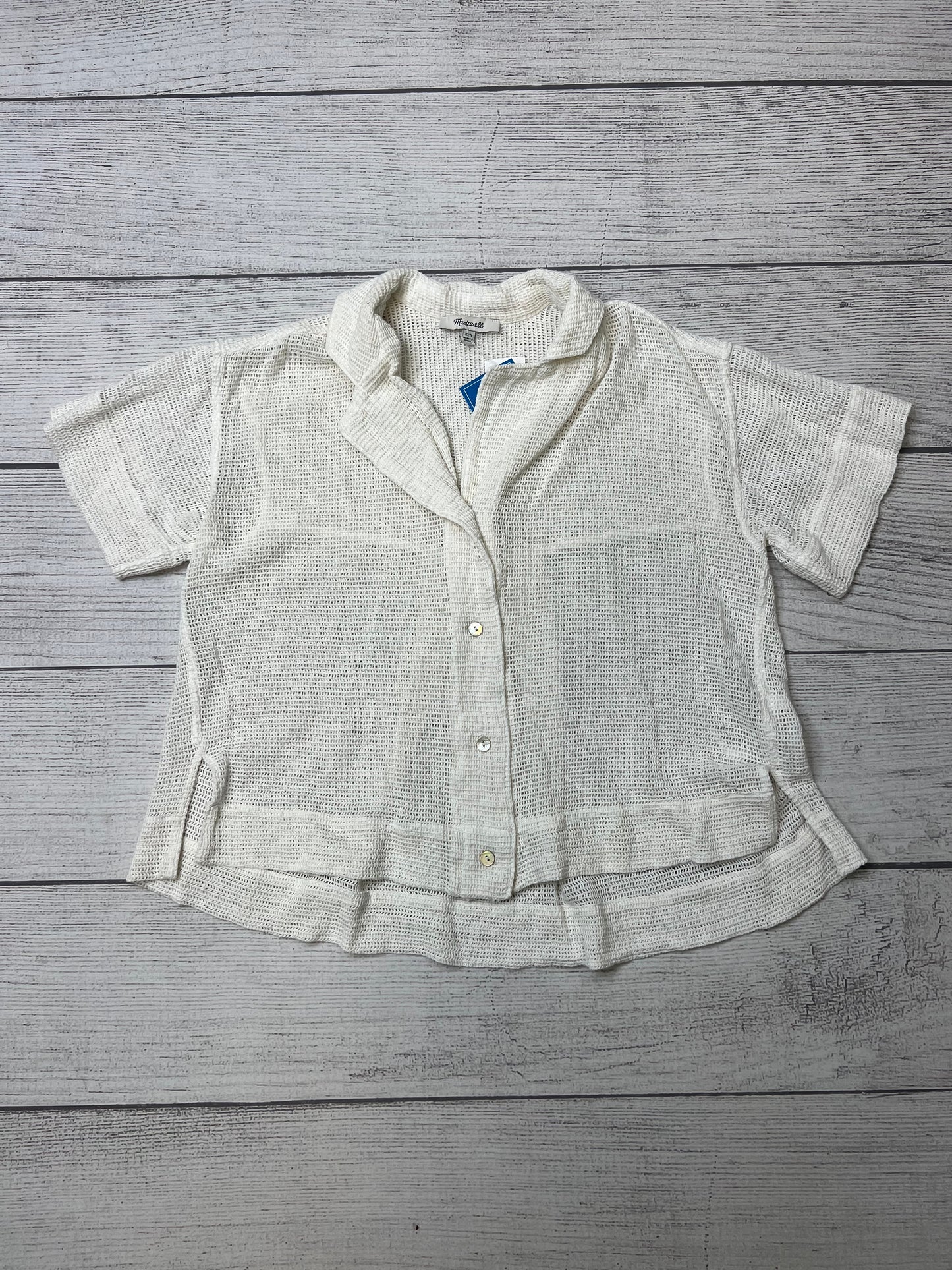 Top Short Sleeve By Madewell  Size: Xxs