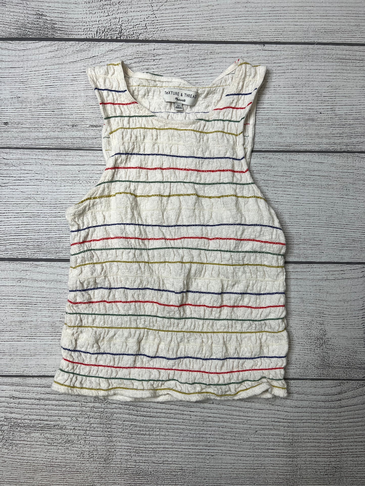 Top Sleeveless By Madewell  Size: Xs