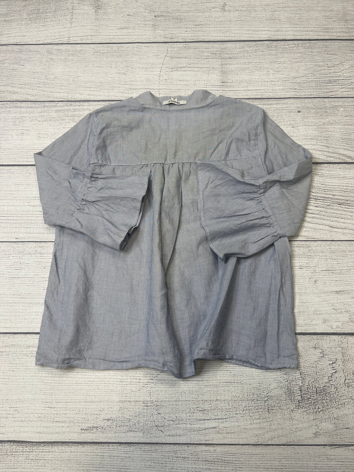 Blouse Long Sleeve By Madewell  Size: Xs