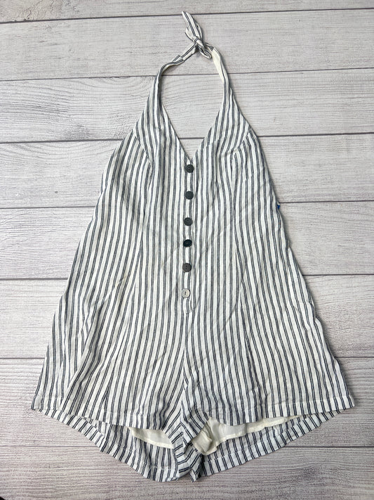 New! Romper By Urban Outfitters In Striped, Size: Xl