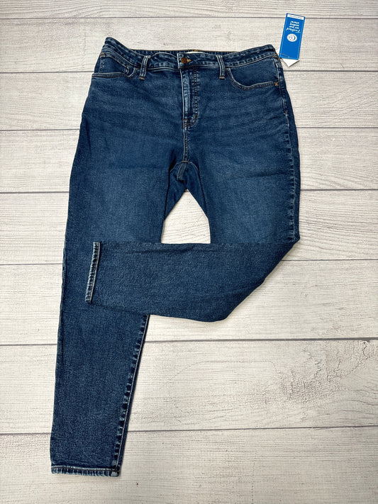 Jeans Skinny By Madewell In Denim, Size: 12