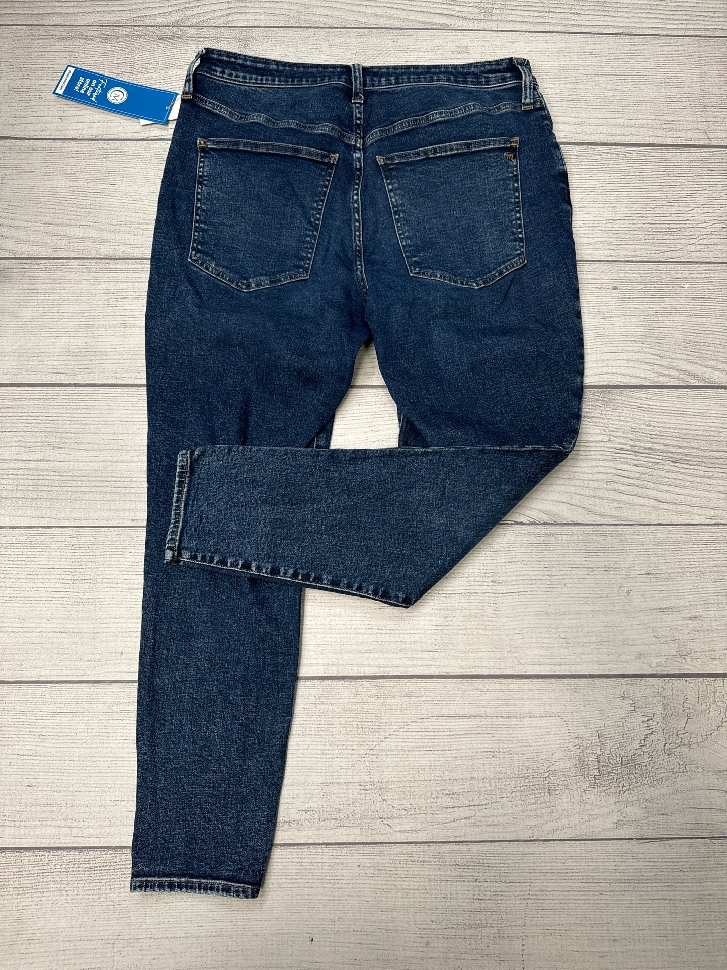 Jeans Skinny By Madewell In Denim, Size: 12