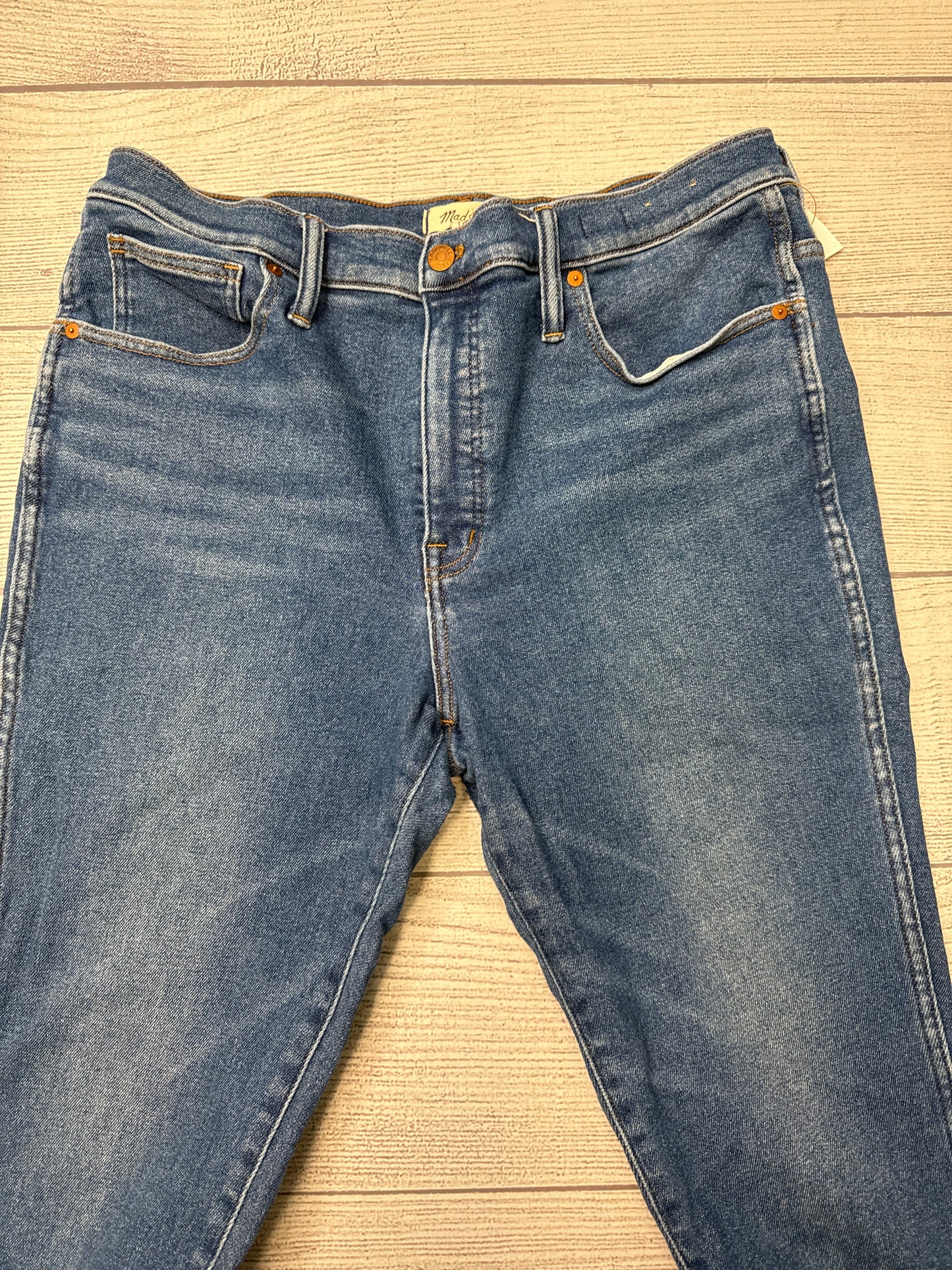 Jeans Skinny By Madewell In Denim, Size: 14