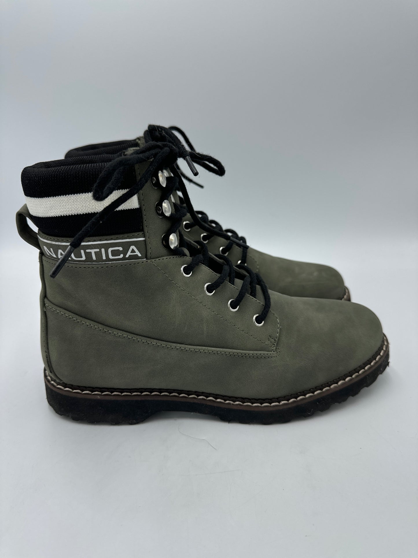 Boots Combat By Nautica In Grey, Size: 9