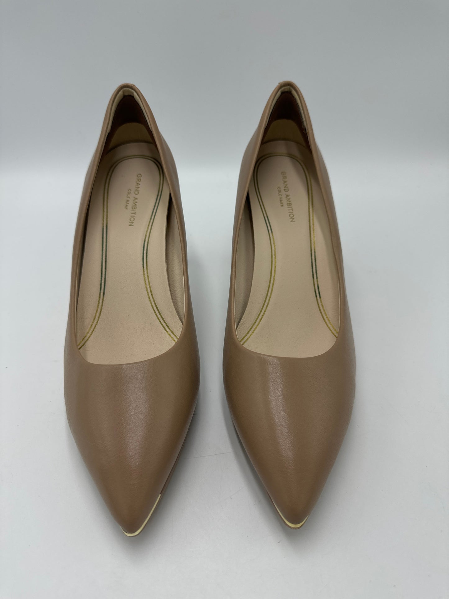 Shoes Heels Stiletto By Cole-Haan In Tan, Size: 9