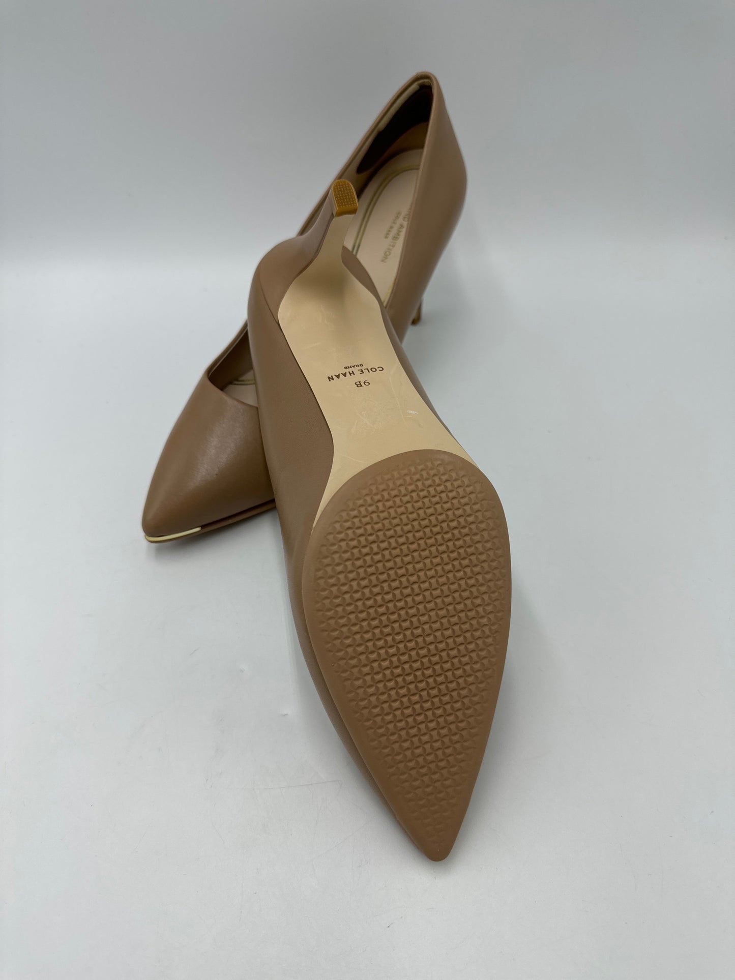 Shoes Heels Stiletto By Cole-Haan In Tan, Size: 9