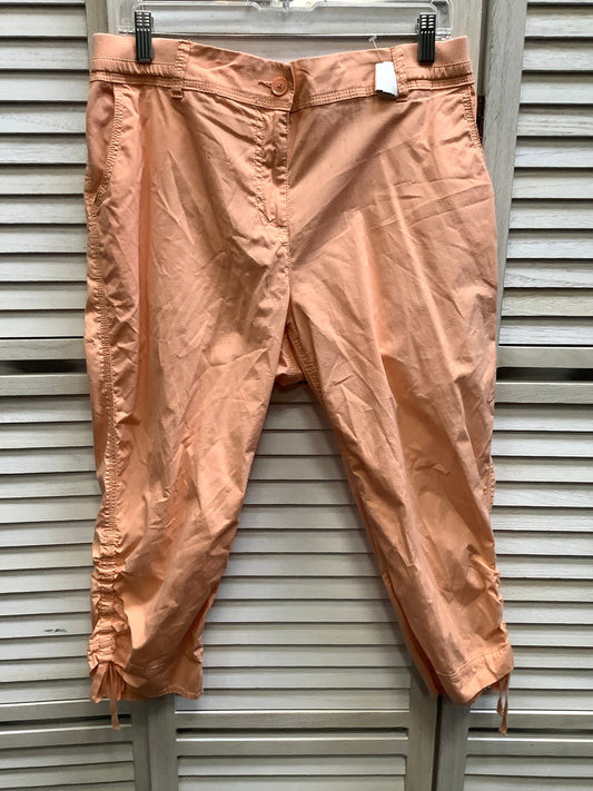 Orange Capris Chicos O, Size 1.5