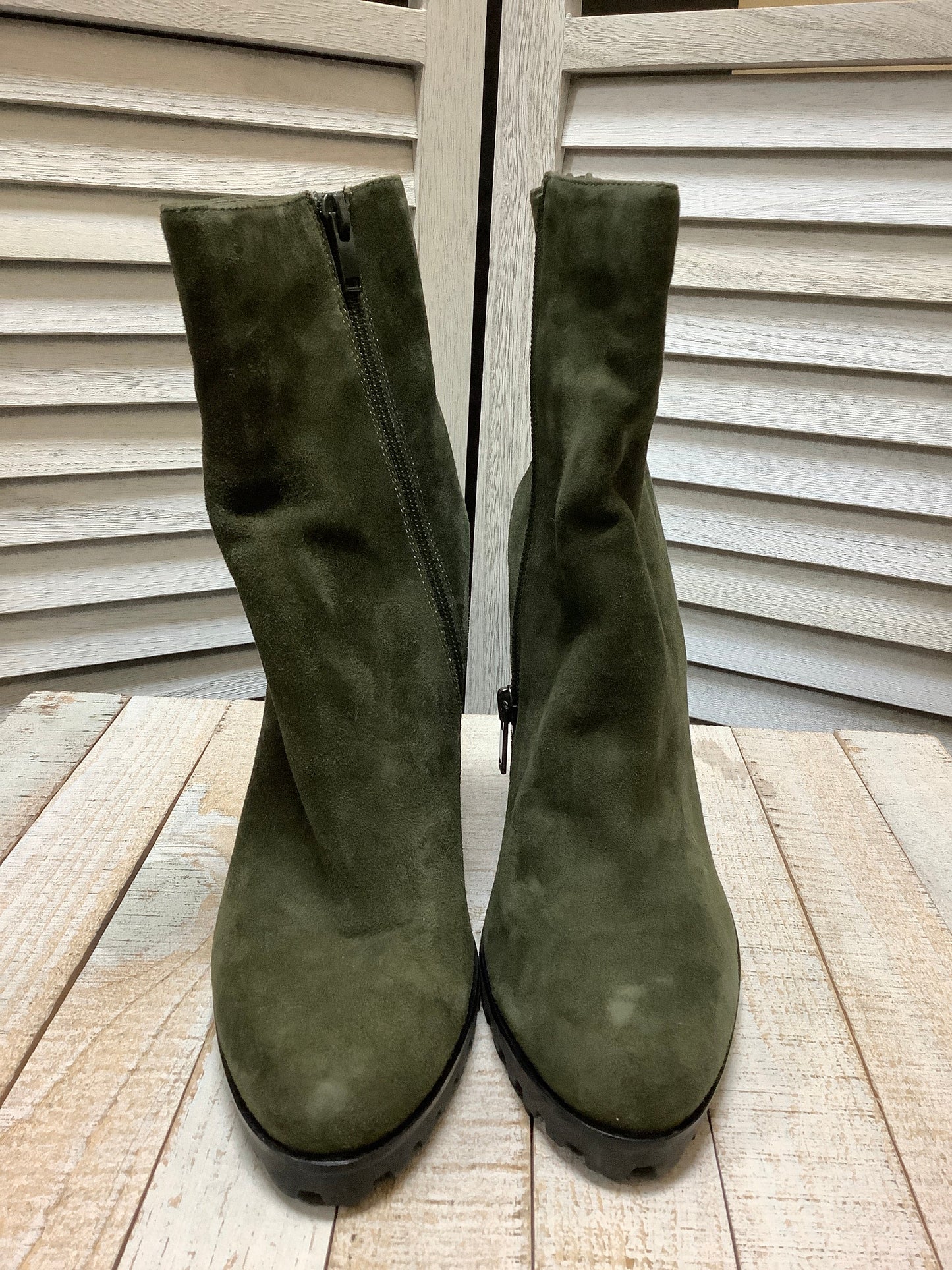 Boots Ankle Heels By Aldo  Size: 9