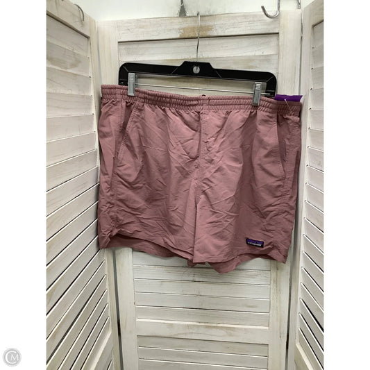 Athletic Shorts By Patagonia In Pink, Size: Xl