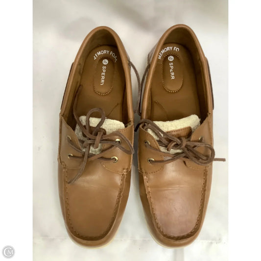 Shoes Flats By Sperry In Tan, Size: 10