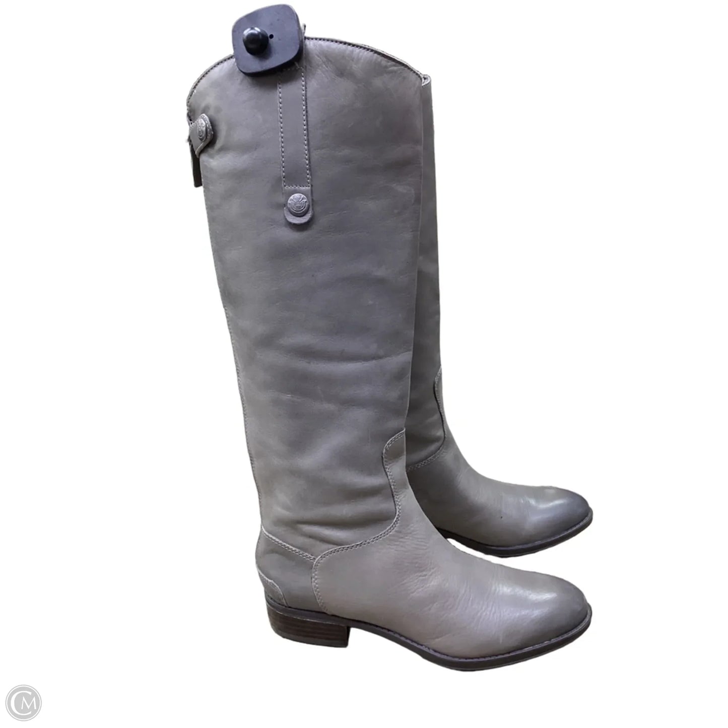 Boots Knee Flats By Sam Edelman In Grey, Size: 8
