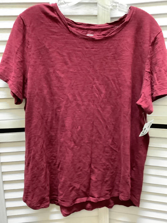 Top Short Sleeve By Old Navy  Size: L