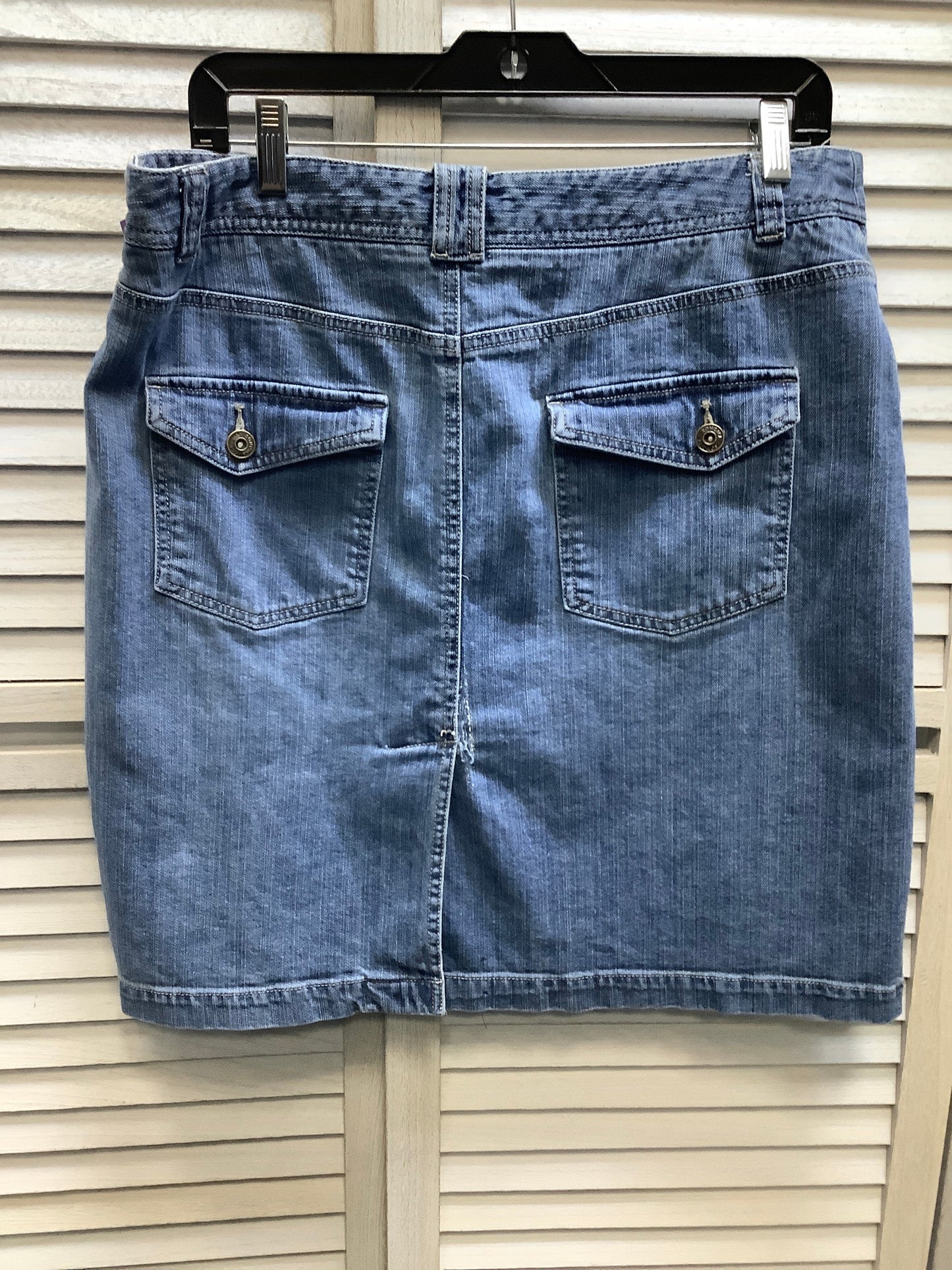 Blue Denim Skirt Midi Sonoma, Size 14