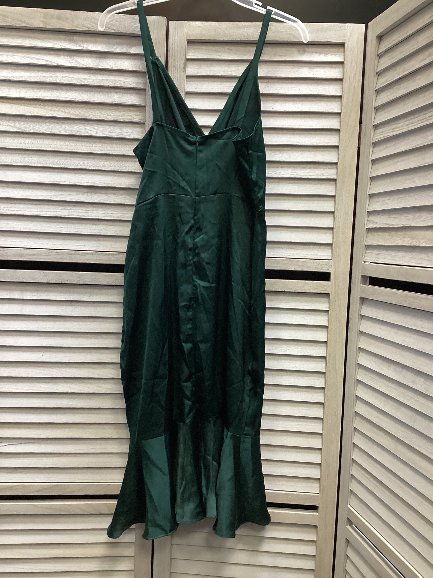 Dress Party Midi By Shein In Green, Size: M