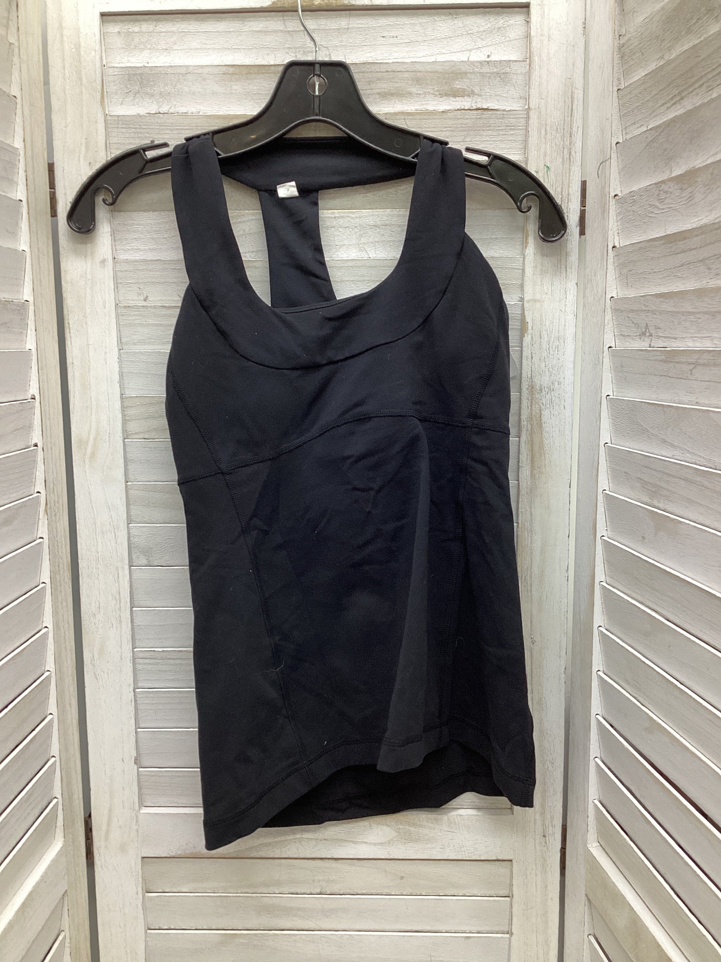 Athletic Tank Top By Lululemon In Black, Size: 6