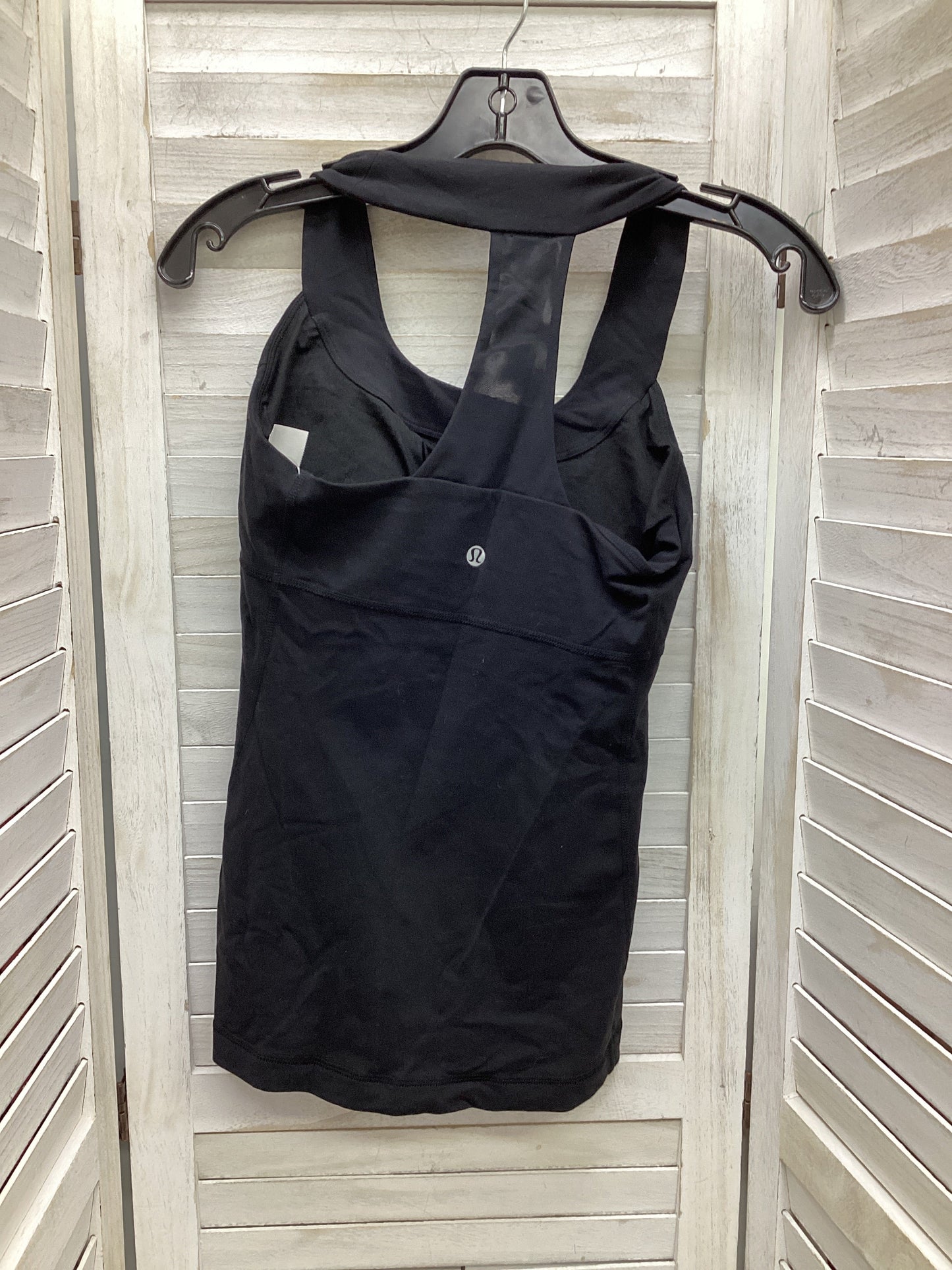 Athletic Tank Top By Lululemon In Black, Size: 6