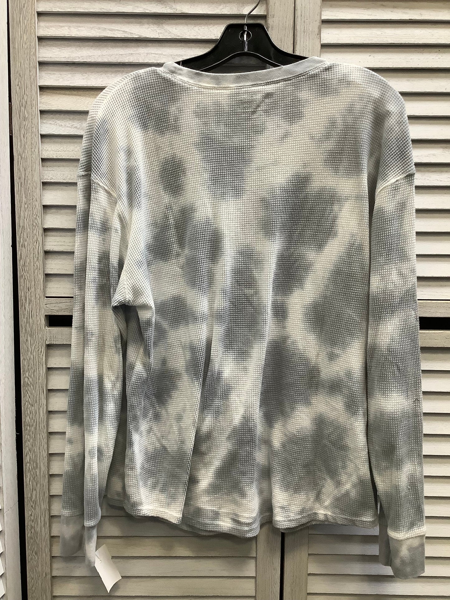 Top Long Sleeve By Time And Tru In Tie Dye Print, Size: Xl