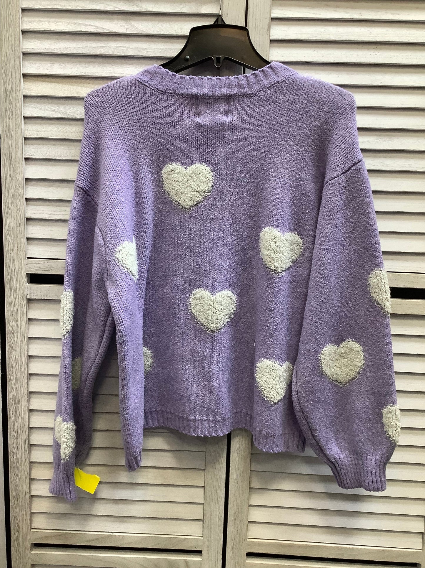 Sweater By No Comment In Purple, Size: 1x