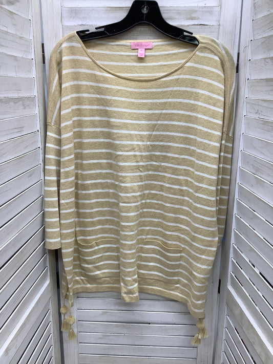 Top Long Sleeve By Lilly Pulitzer In Striped Pattern, Size: Xs