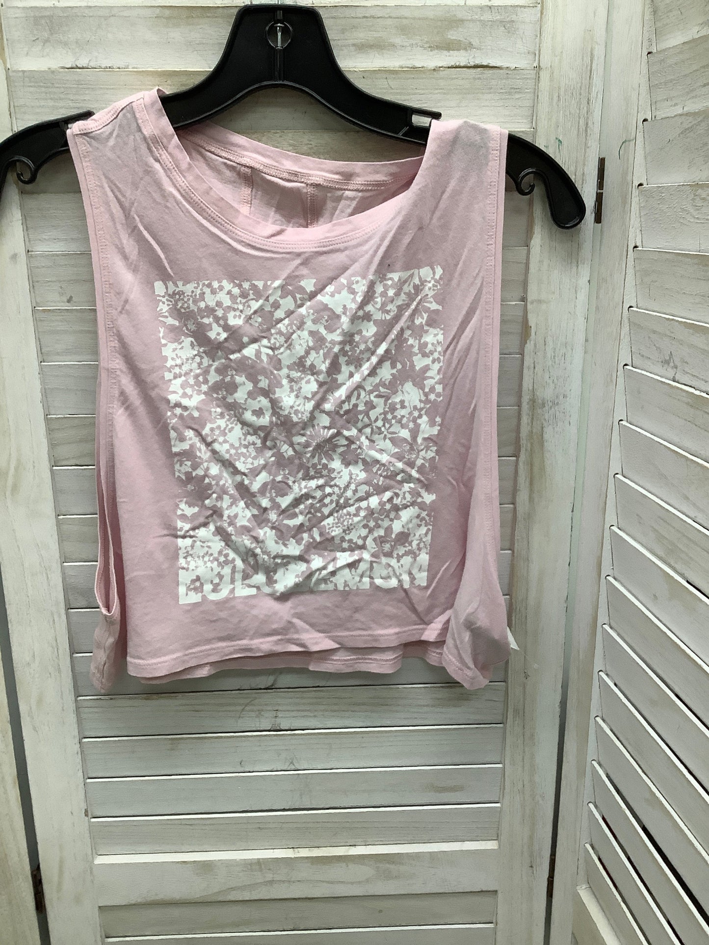 Athletic Tank Top By Lululemon In Pink, Size: 2