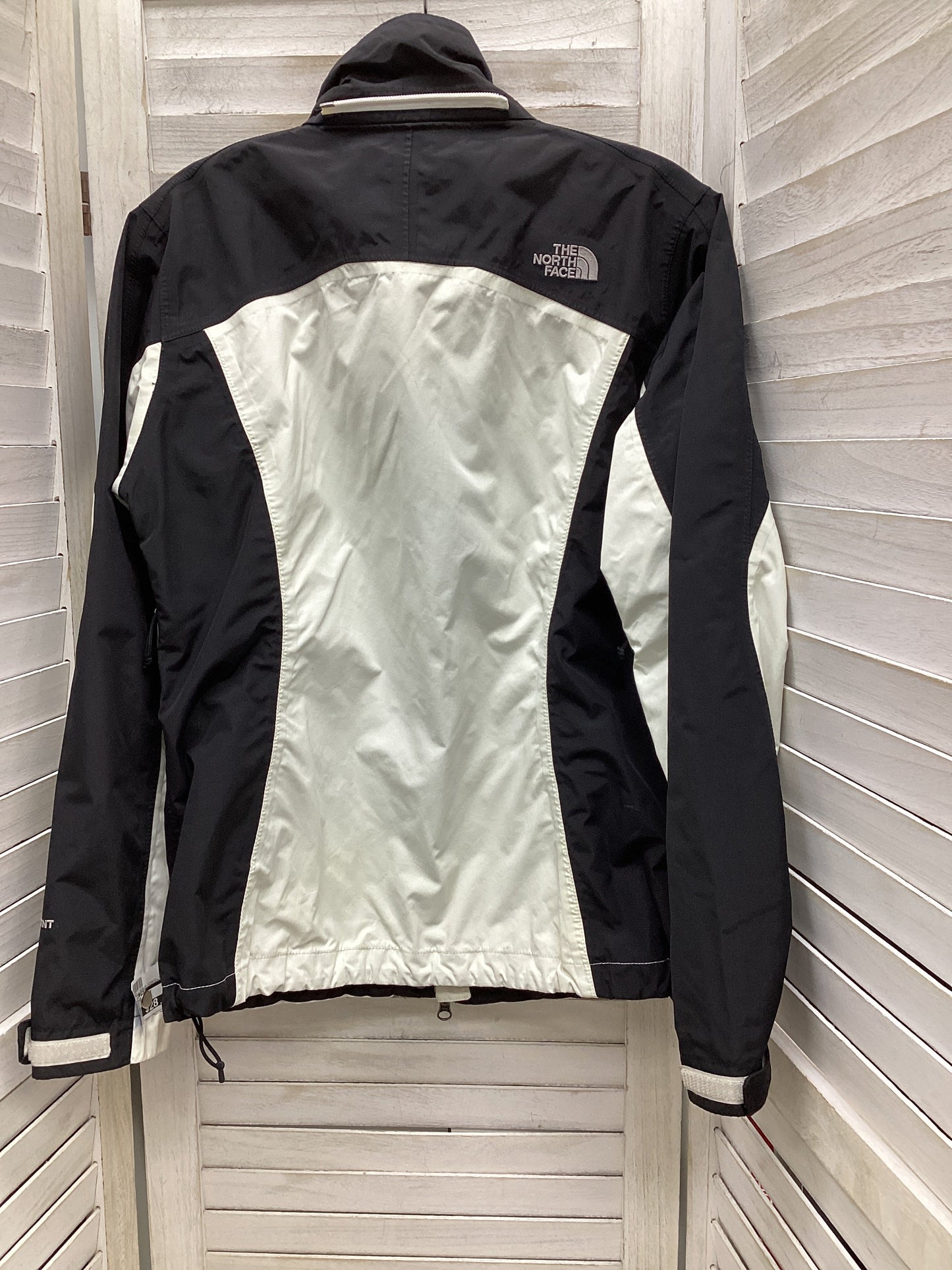 Jacket Windbreaker By The North Face In Black & White, Size: S