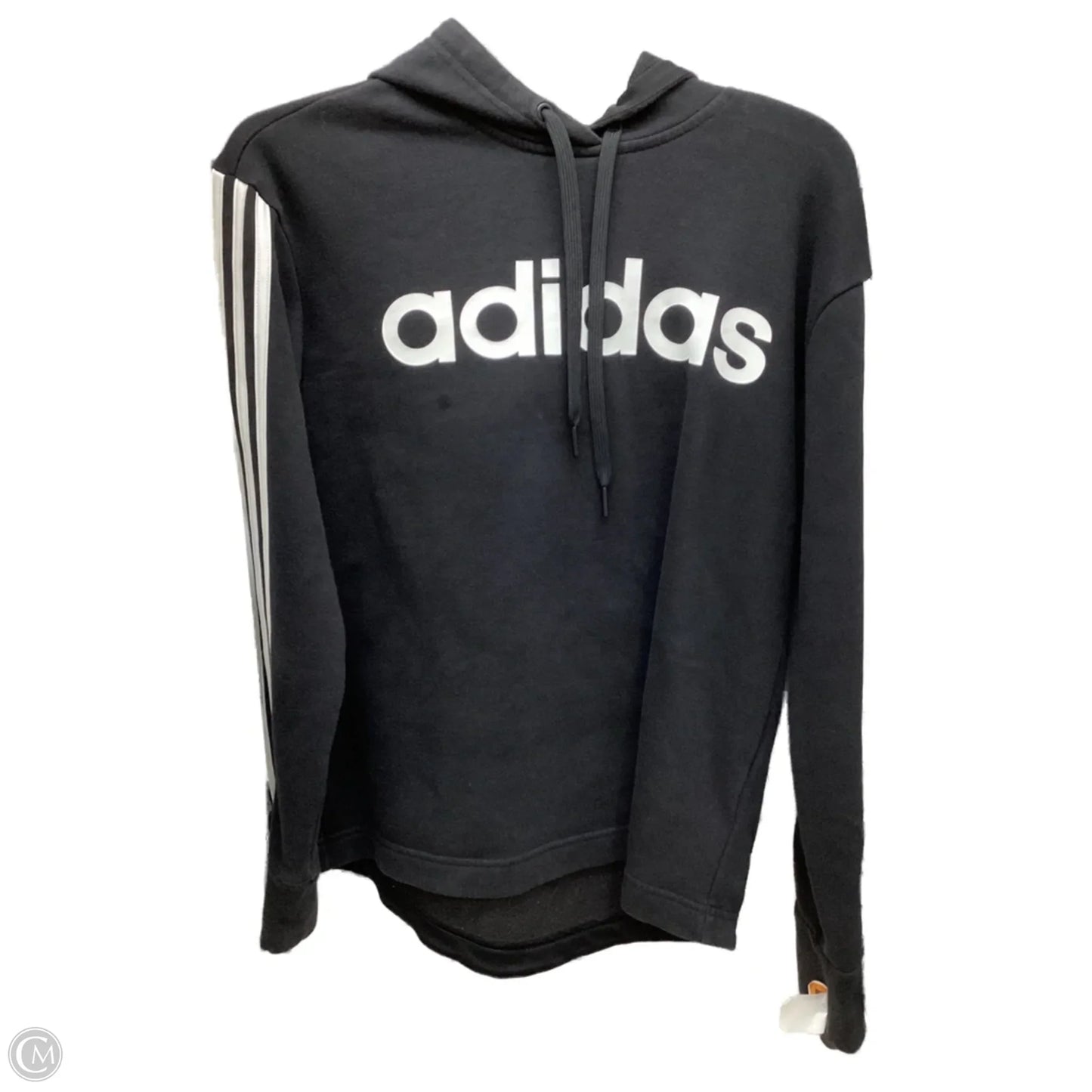 Sweatshirt Hoodie By Adidas In Black, Size: S