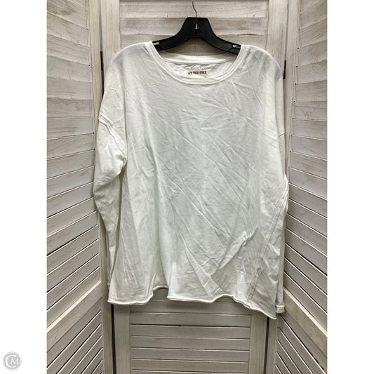 Top Long Sleeve By We The Free In White, Size: L