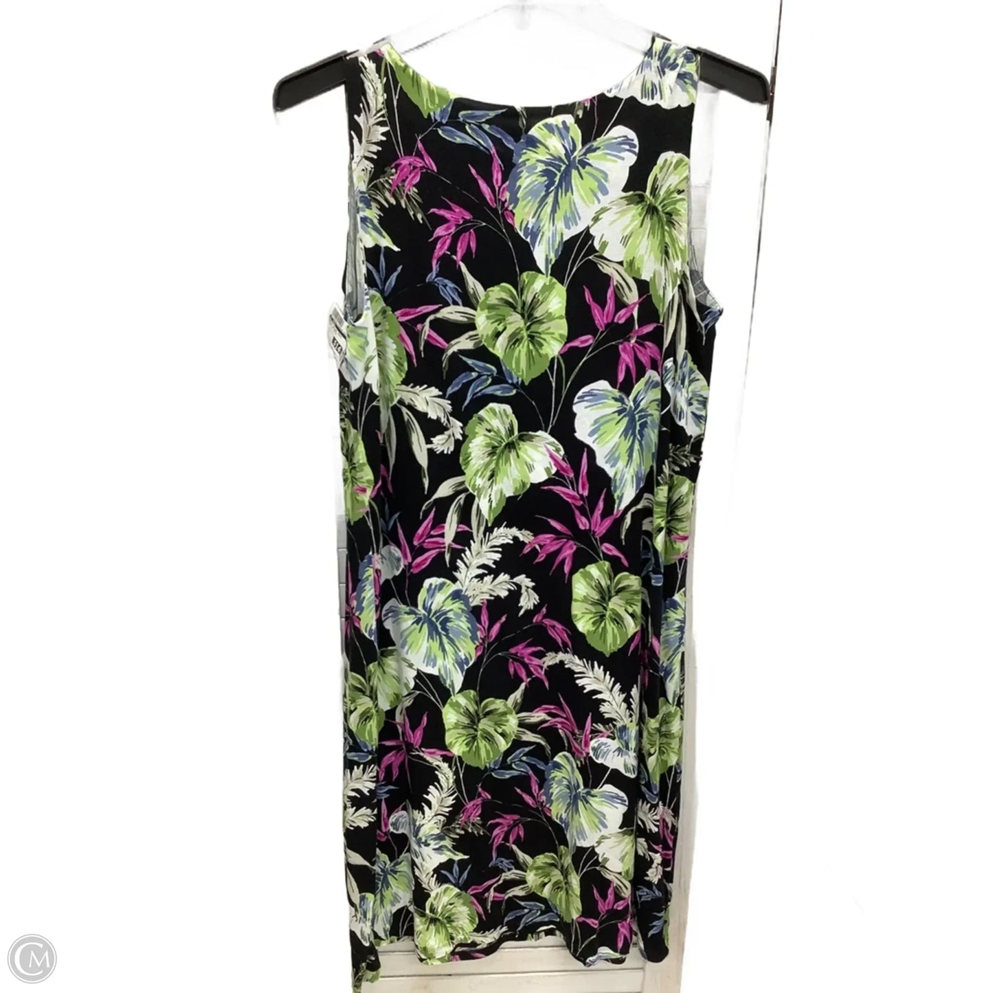 Dress Casual Midi By J. Jill In Tropical Print, Size: S