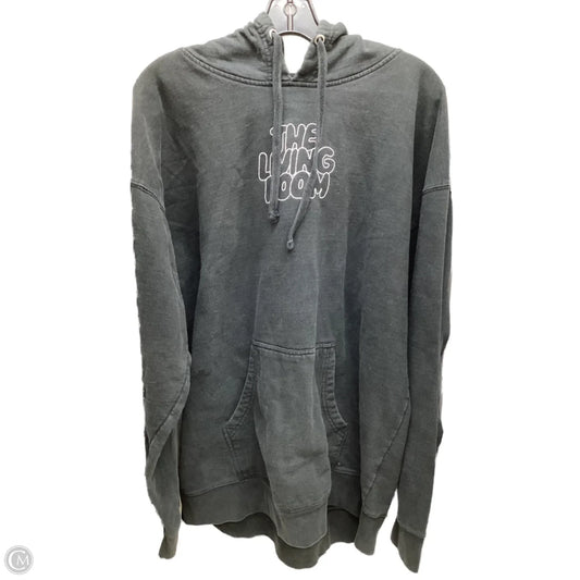 Sweatshirt Hoodie By Clothes Mentor In Black, Size: 2x
