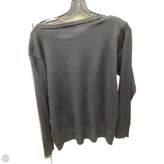 Sweater By Clothes Mentor In Black, Size: Xl