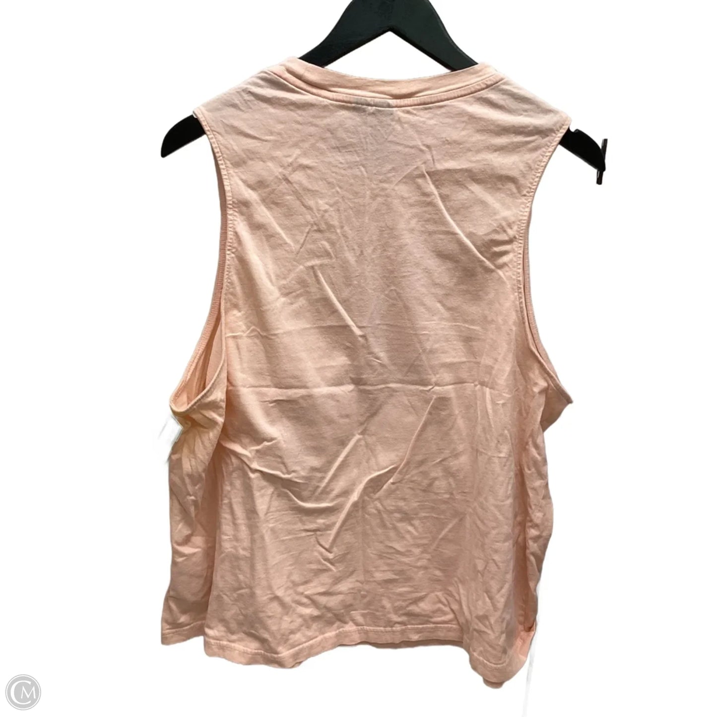 Athletic Tank Top By Adidas In Peach, Size: 2x