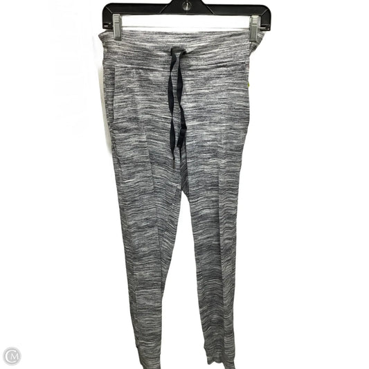Athletic Pants By Lululemon In Grey & White, Size: 4