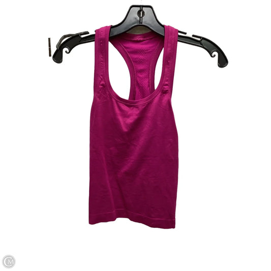 Athletic Tank Top By Lululemon In Purple, Size: Xs