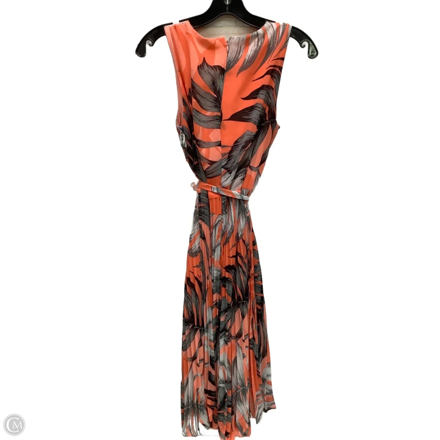 Dress Casual Midi By Clothes Mentor In Tropical Print, Size: 8