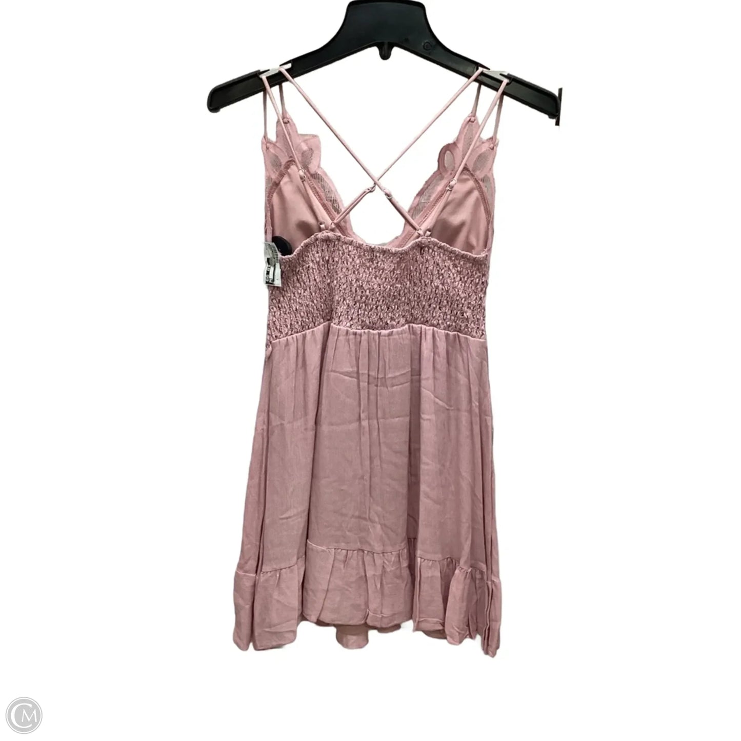 Dress Casual Short By Blue Rain In Pink, Size: S