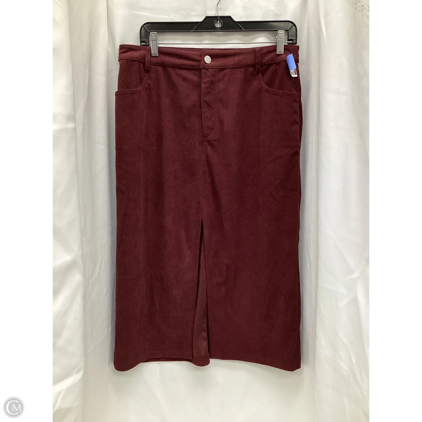 Skirt Maxi By Lulus In Maroon, Size: L