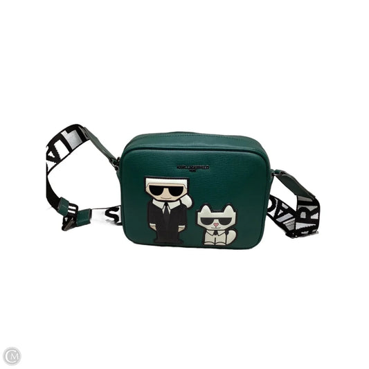 Crossbody Designer By Karl Lagerfeld, Size: Medium