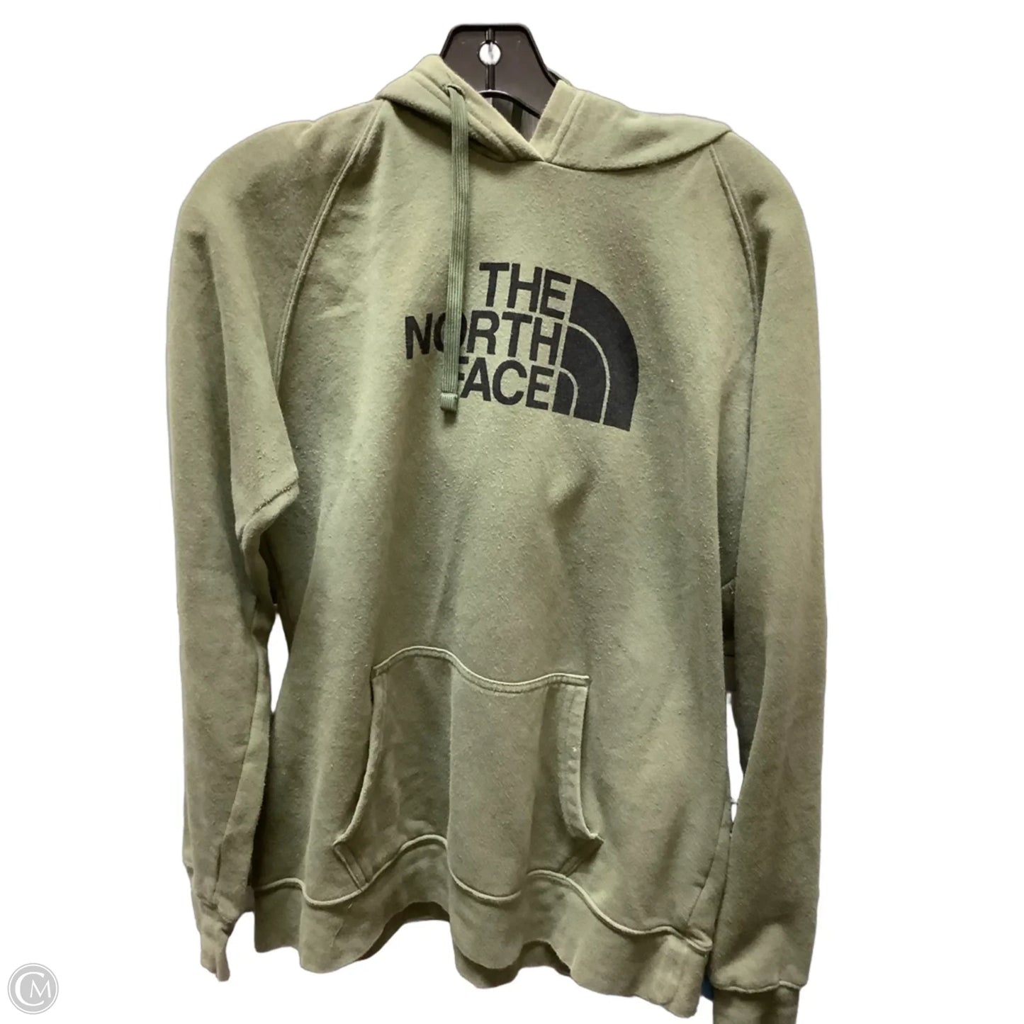 Sweatshirt Hoodie By The North Face In Green, Size: L