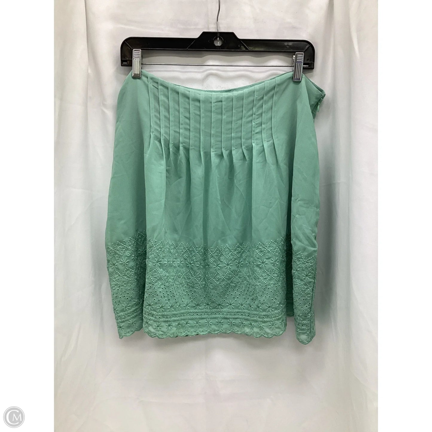 Skirt Midi By Loft In Green, Size: 14