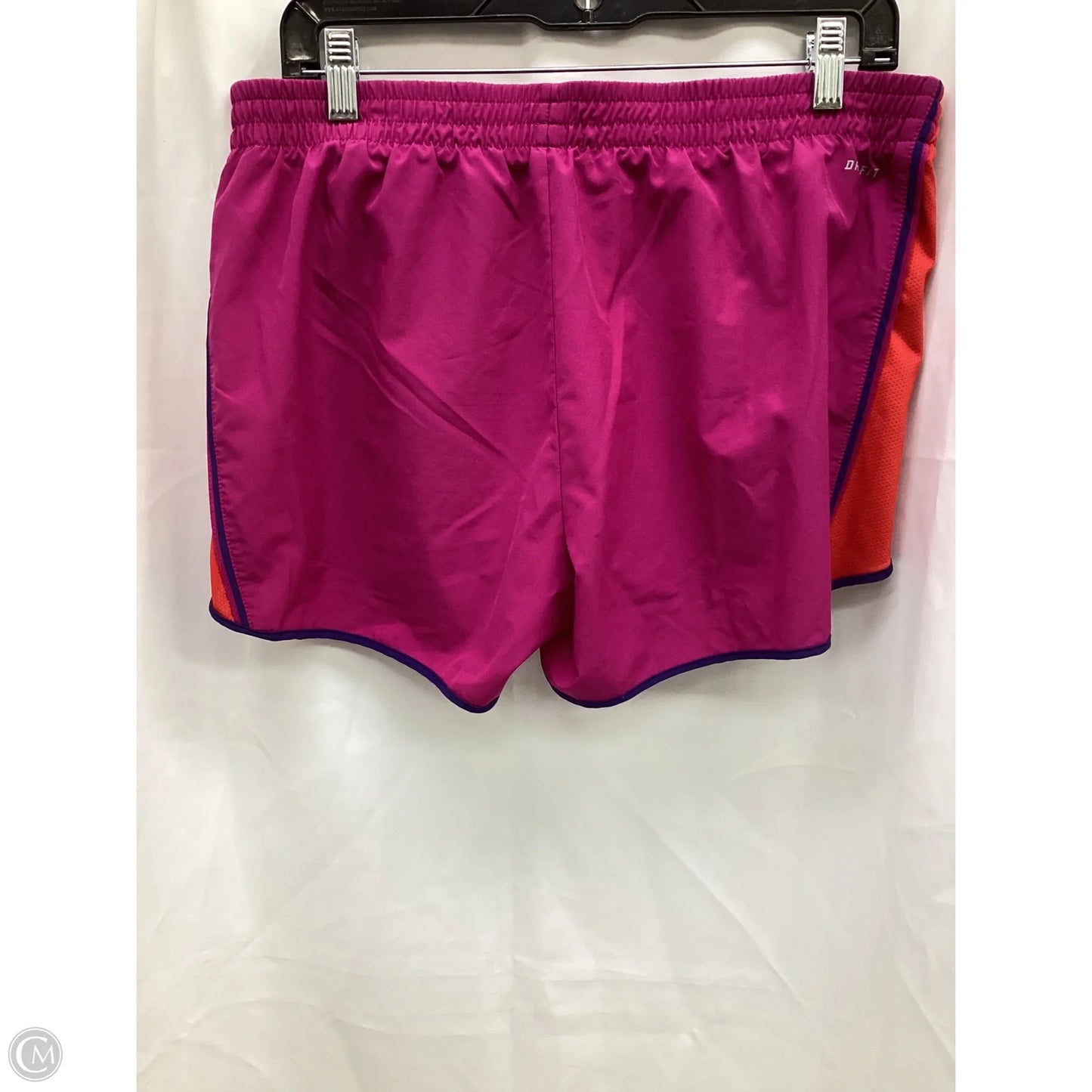 Athletic Shorts By Nike Apparel In Purple & Red, Size: Xl
