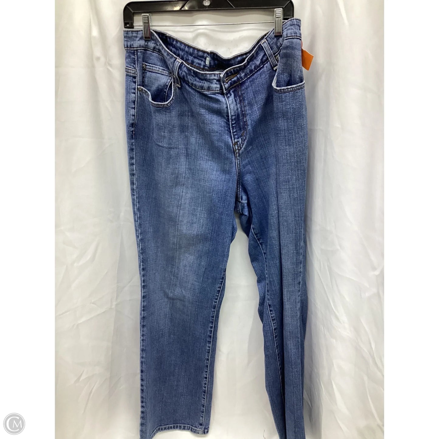 Jeans Boot Cut By Levis In Blue Denim, Size: 18