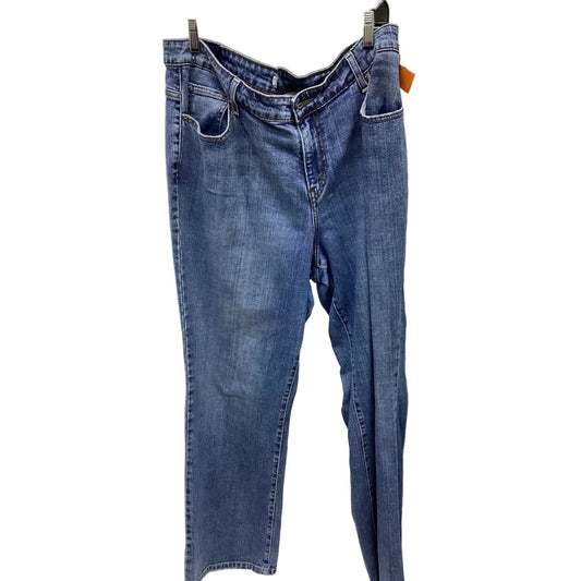 Jeans Boot Cut By Levis In Blue Denim, Size: 18