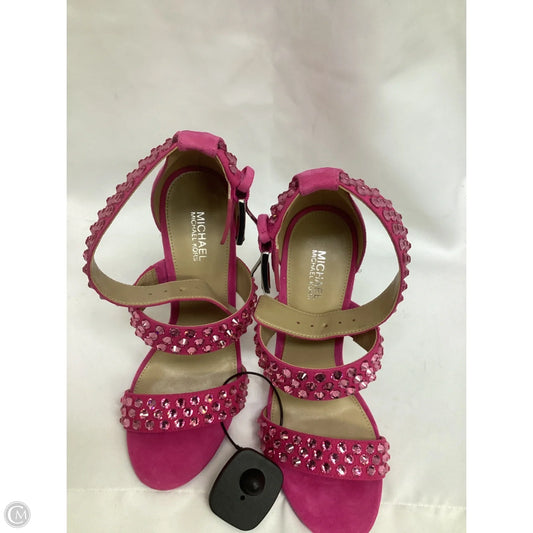 Sandals Designer By Michael Kors In Pink, Size: 6