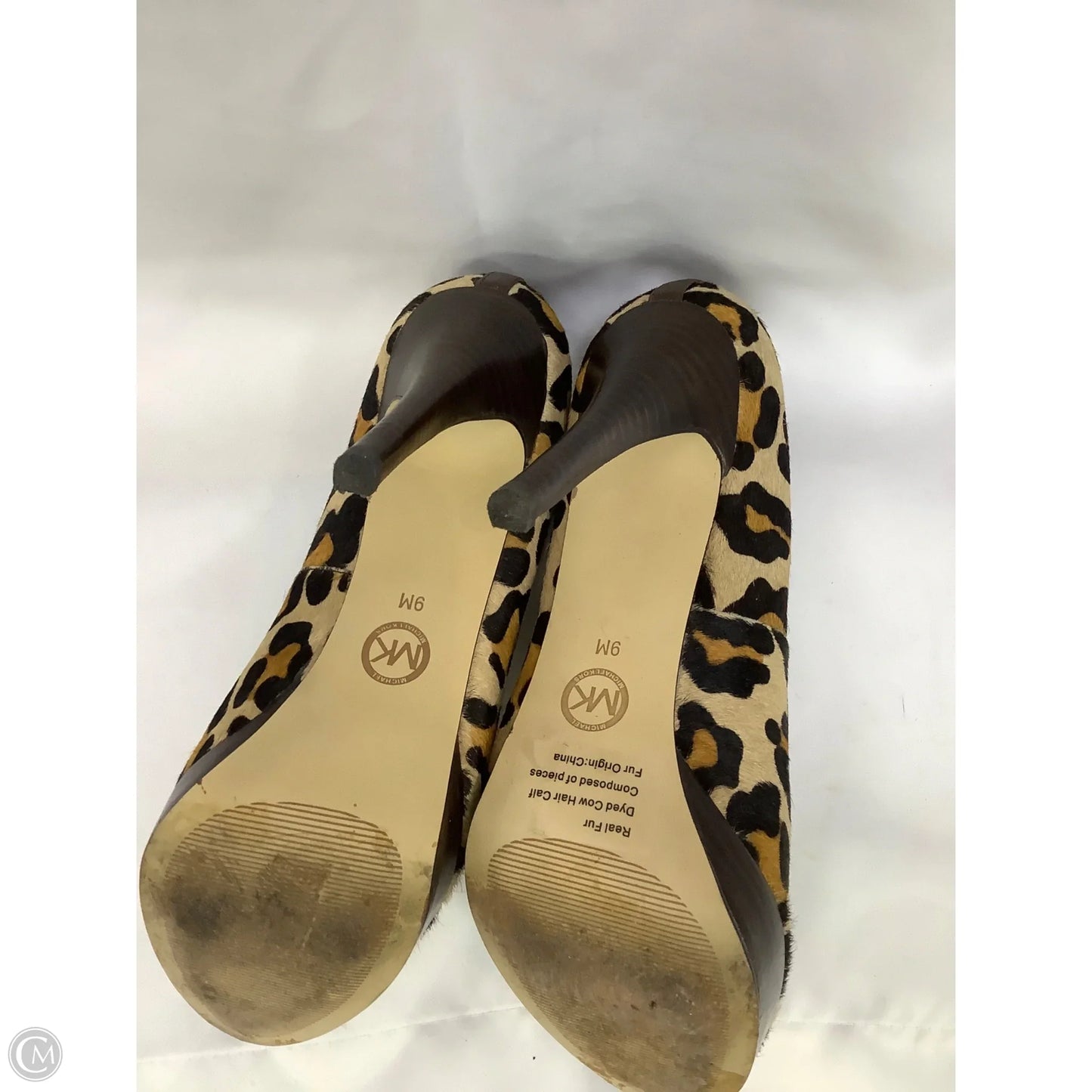 Shoes Heels Stiletto By Michael By Michael Kors In Leopard Print, Size: 9